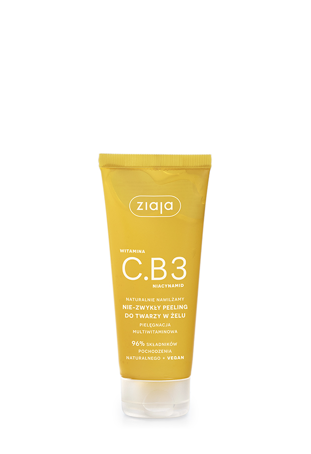 Ziaja Witamina C.B3 Niacynamid Naturalnie Nawilżamy Nie-Zwykły Peeling do twarzy w żelu, 100 ml zdjęcie
