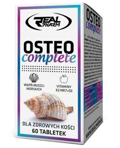 Real Pharm Osteo complete - 60 tabl. - cena, opinie, wskazania zdjęcie