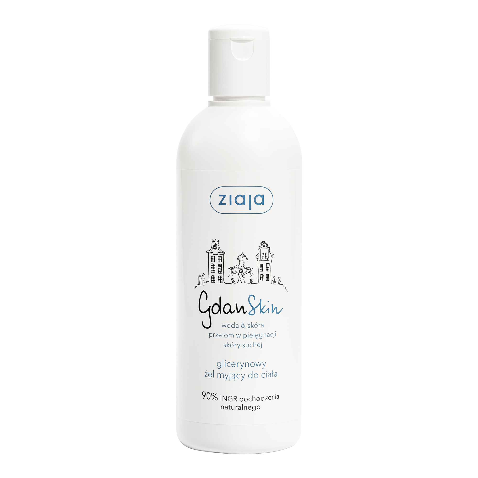 Ziaja GdanSkin Glicerynowy żel myjący do ciała, 300 ml zdjęcie