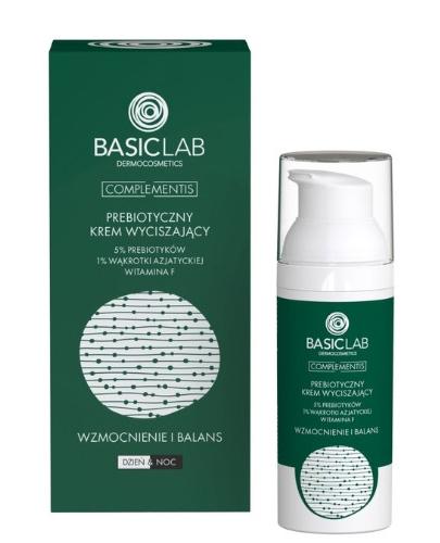 Basiclab Prebiotyczny, krem wyciszający 5% prebiotyk 1% wąkrotki azjatyczkiej, 50 ml zdjęcie