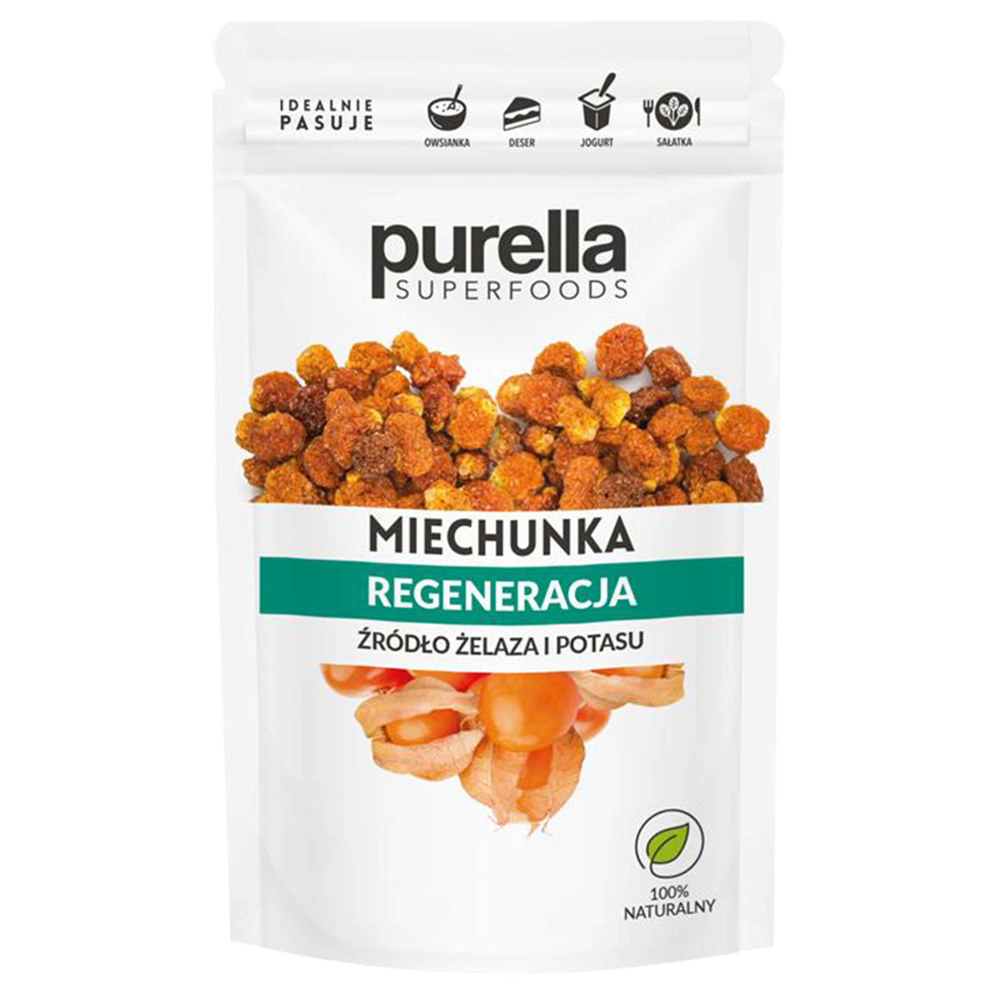 Purella Superfoods Miechunka peruwiańska, 45 g zdjęcie
