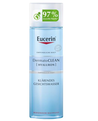 Eucerin Dermatoclean Hyaluron Tonik oczyszczający do twarzy do każdego rodzaju skóry, 200 ml, cena, opinie, skład zdjęcie