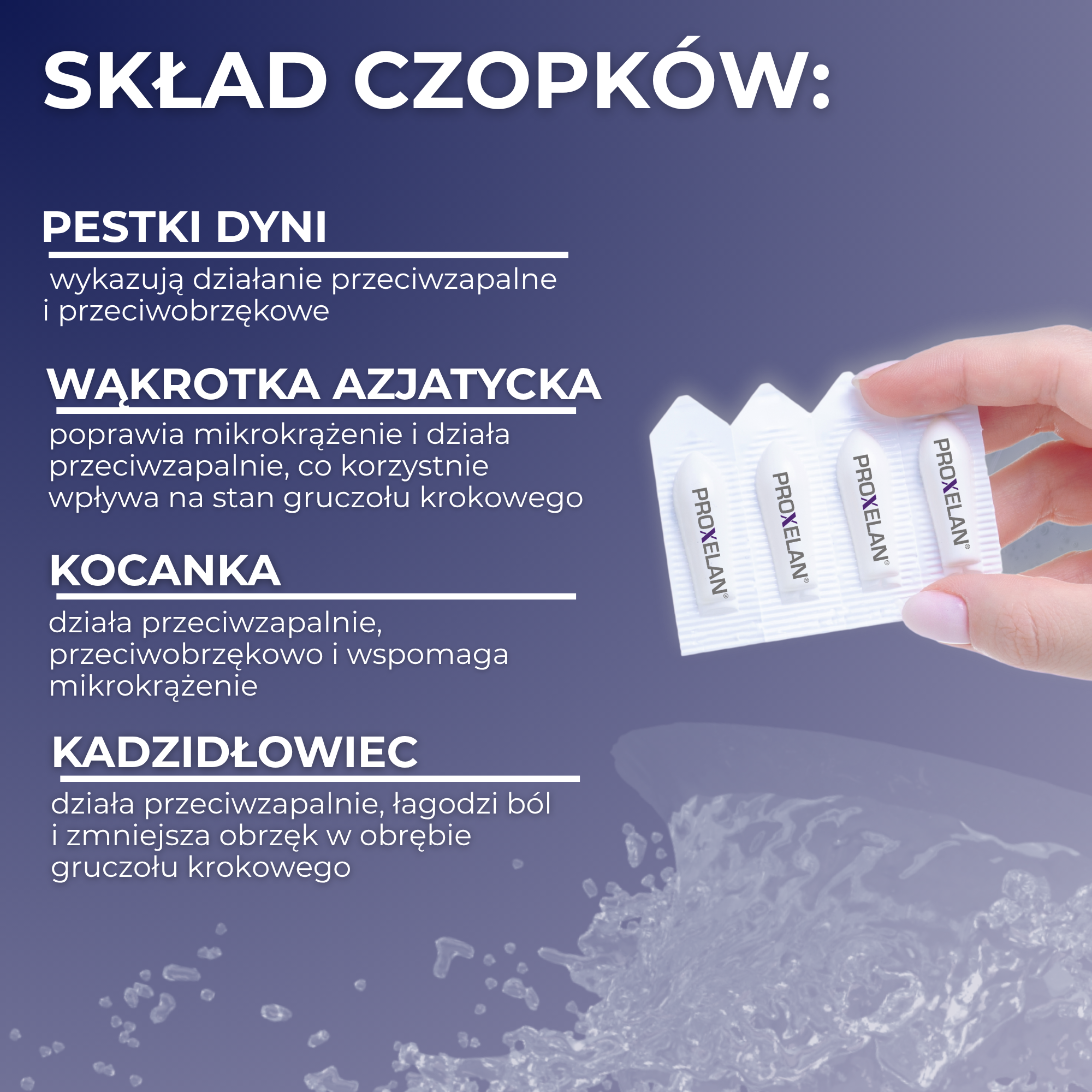 Proxelan 10 czopków 2 g
