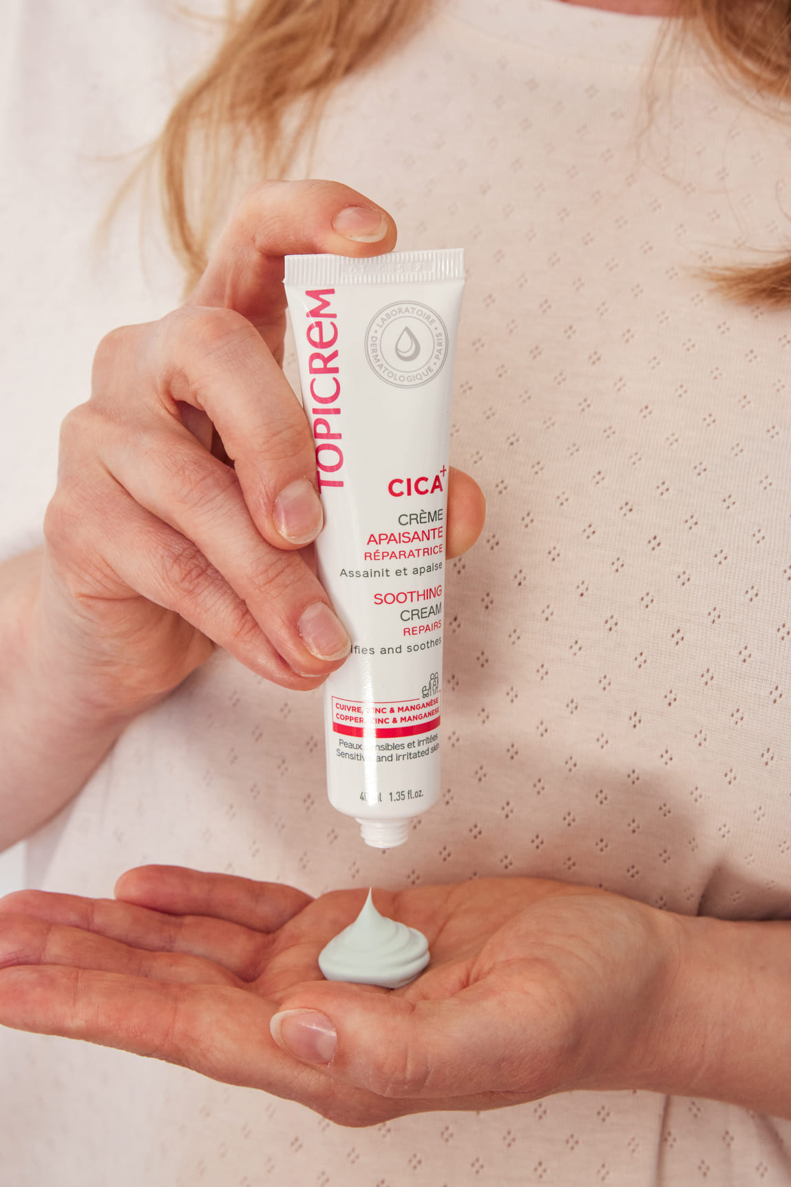 Topicrem, Cica Soothing Cream, kojący krem, 40 ml