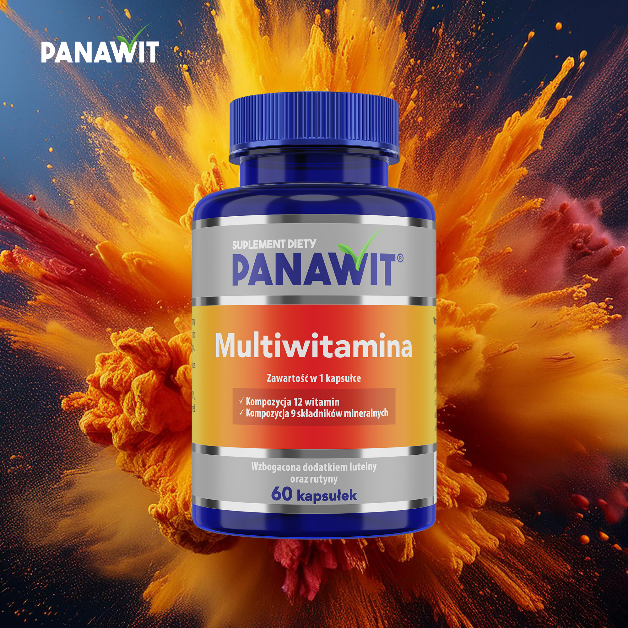 Panawit Multiwitamina, tabletki, 60 sztuk