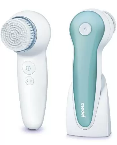 Medel Face Brush szczoteczka do twarzy pulsująca i wibrująca z niebieskim światłem 1 sztuka zdjęcie