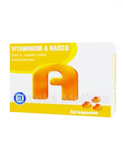 VITAMINUM A - 50 kaps. zdjęcie