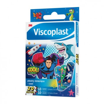 Viscoplast Cool Plastry dla dzieci, 20 sztuk