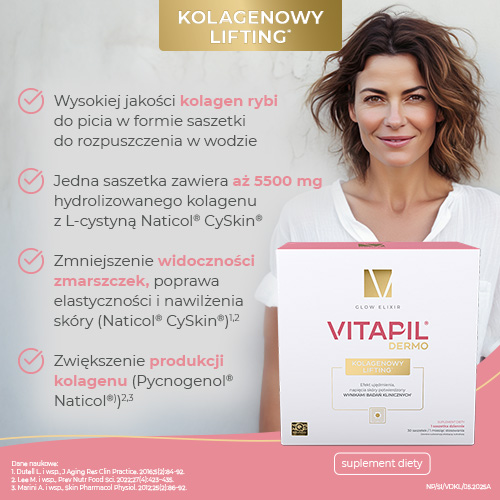 Vitapil Dermo Kolagenowy Lifting 30 saszetek