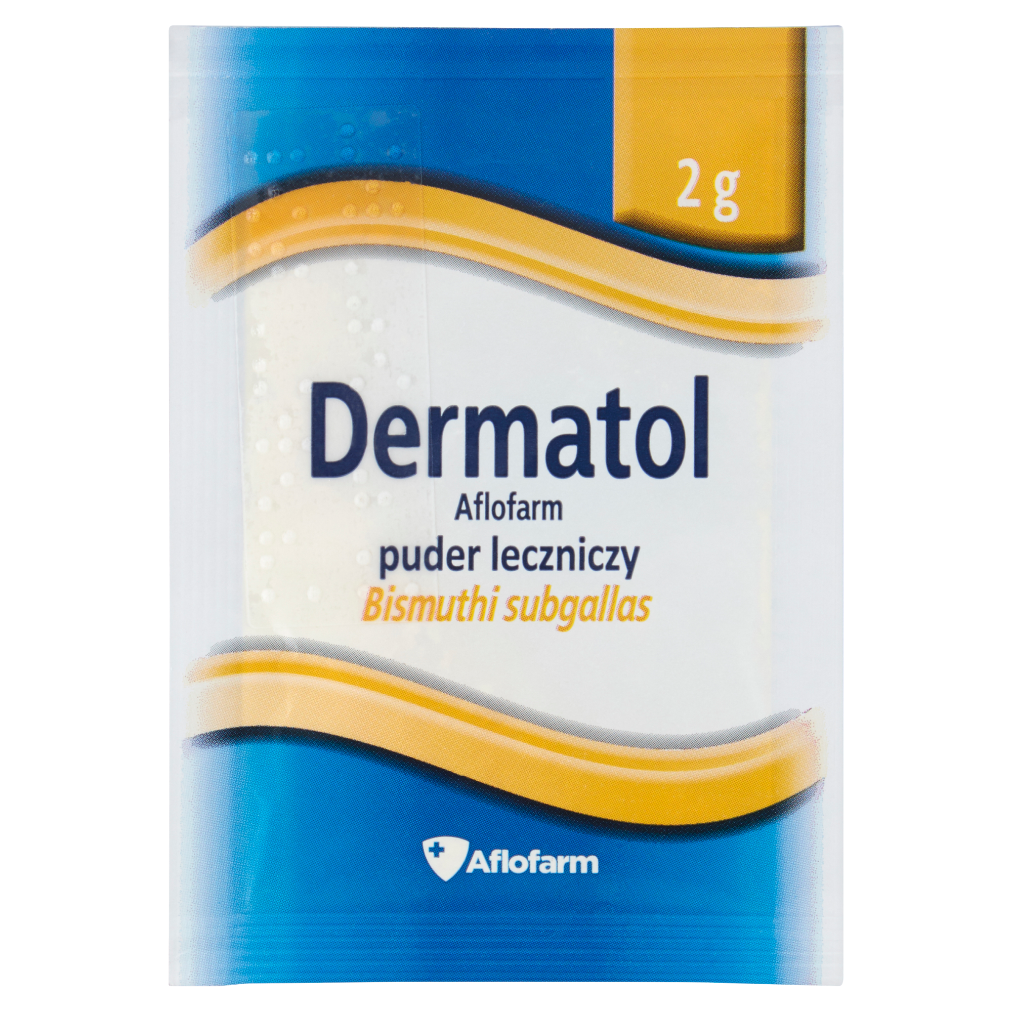 Aflofarm, Dermatol puder leczniczy, 2 g zdjęcie