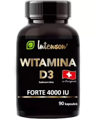 Intenson Witamina D3 Forte 4000 IU 90 kapsułek zdjęcie