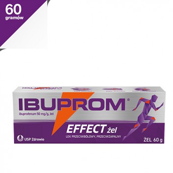 IBUPROM SPORT Żel - 60 g - urazy sportowe - cena, opinie, wskazania