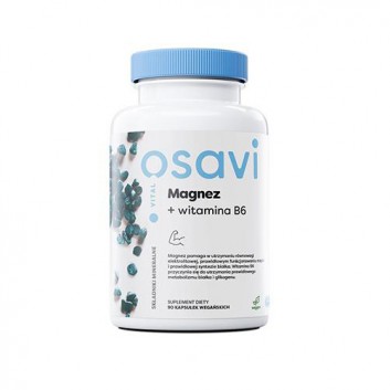 Cytrynian magnezu + B6, 90 vegan kaps.