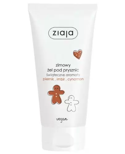 Ziaja Świąteczne Aromaty zimowy żel pod prysznic piernik imbir cynamon 160 ml zdjęcie