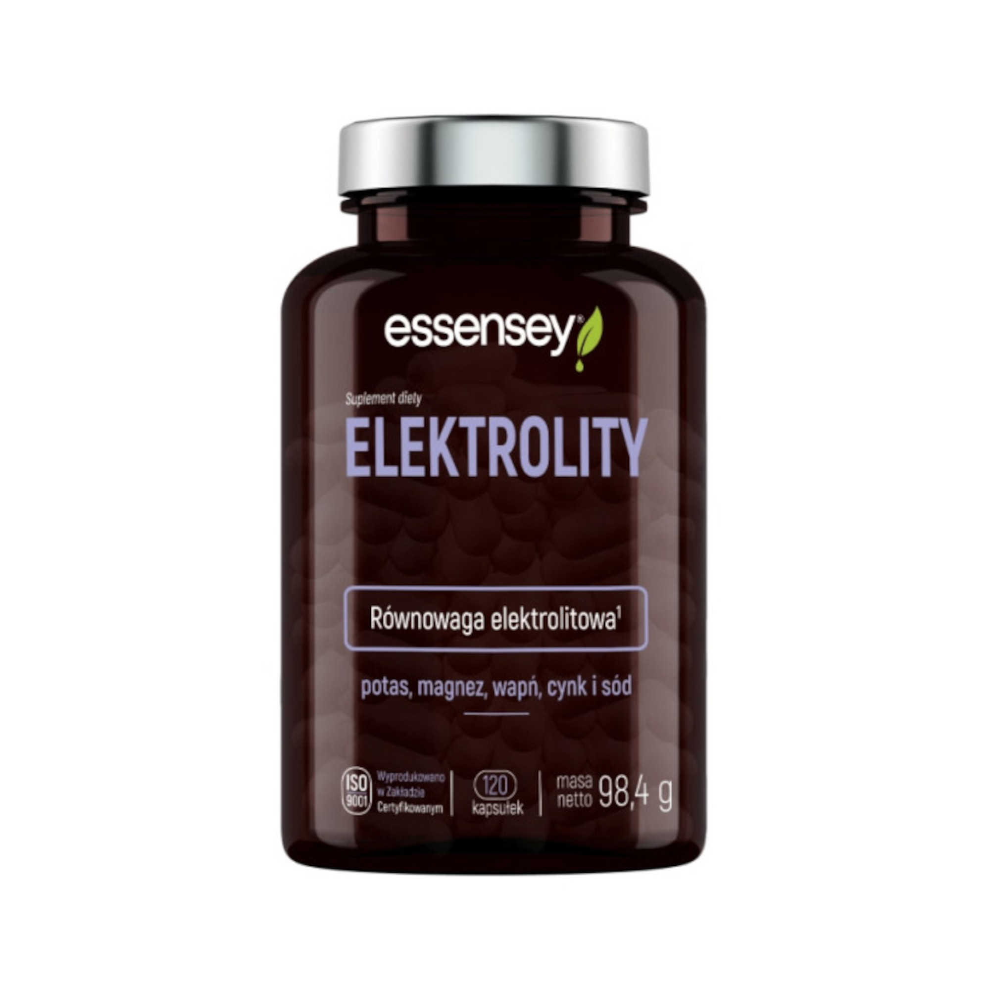 Essensey Elektrolity, kapsułki, 120 sztuk zdjęcie