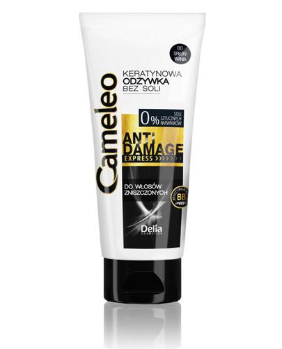 Cameleo Anti Damage Express Odżywka keratynowa do włosów zniszczonych - 200 ml - cena, opinie, stosowanie  zdjęcie