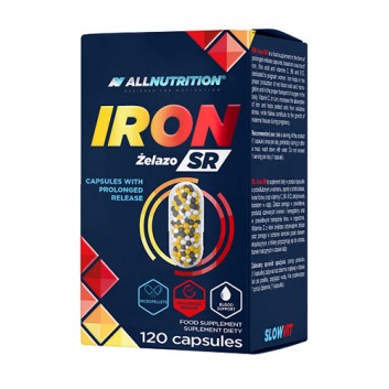 ALLNUTRITION IRON SR, 120 kapsułek