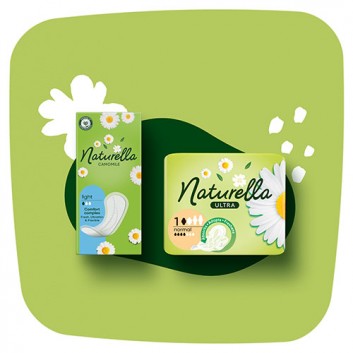 Naturella Camomile Light  Wkładki Higieniczne, 52 sztuk