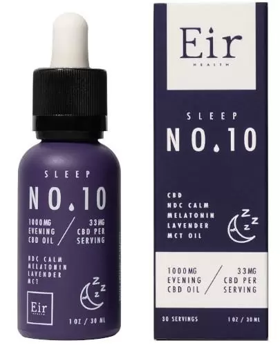 EIR Health Olej konopny na sen No.10 1000 mg 30 ml zdjęcie