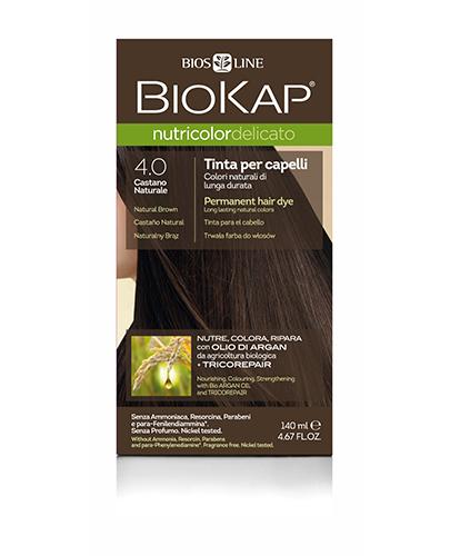 BioKap Nutricolor Delicato Rapid Farba do włosów 4.0 Naturalny Brąz - 135 ml - cena, opinie, właściwości  zdjęcie