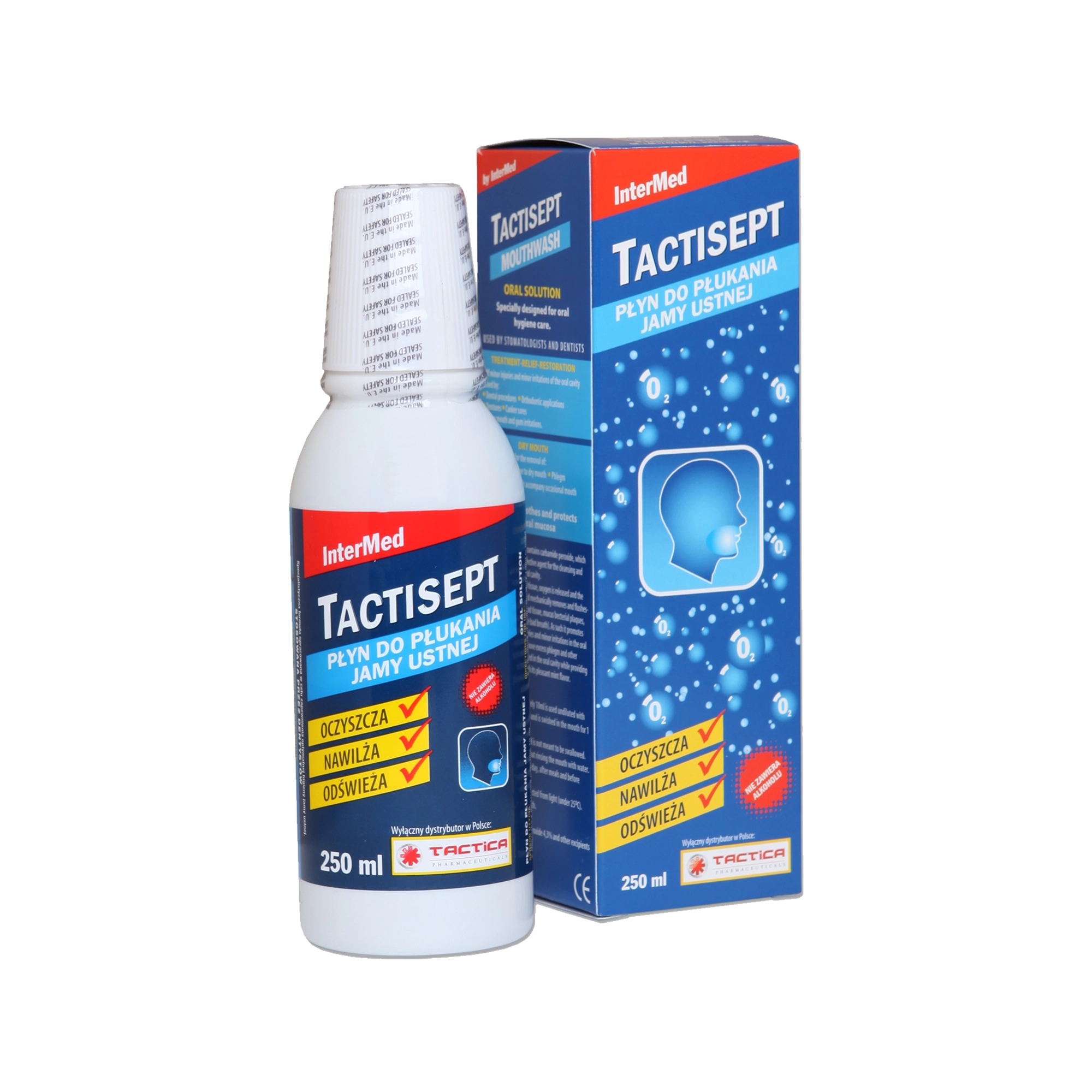 Tactisept płyn do płukania jamy ustnej 250 ml zdjęcie