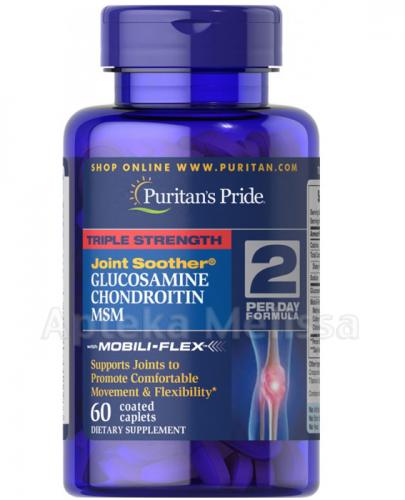 PURITAN'S PRIDE Glukozamina Chondroityna MSM - 60 tabl. zdjęcie