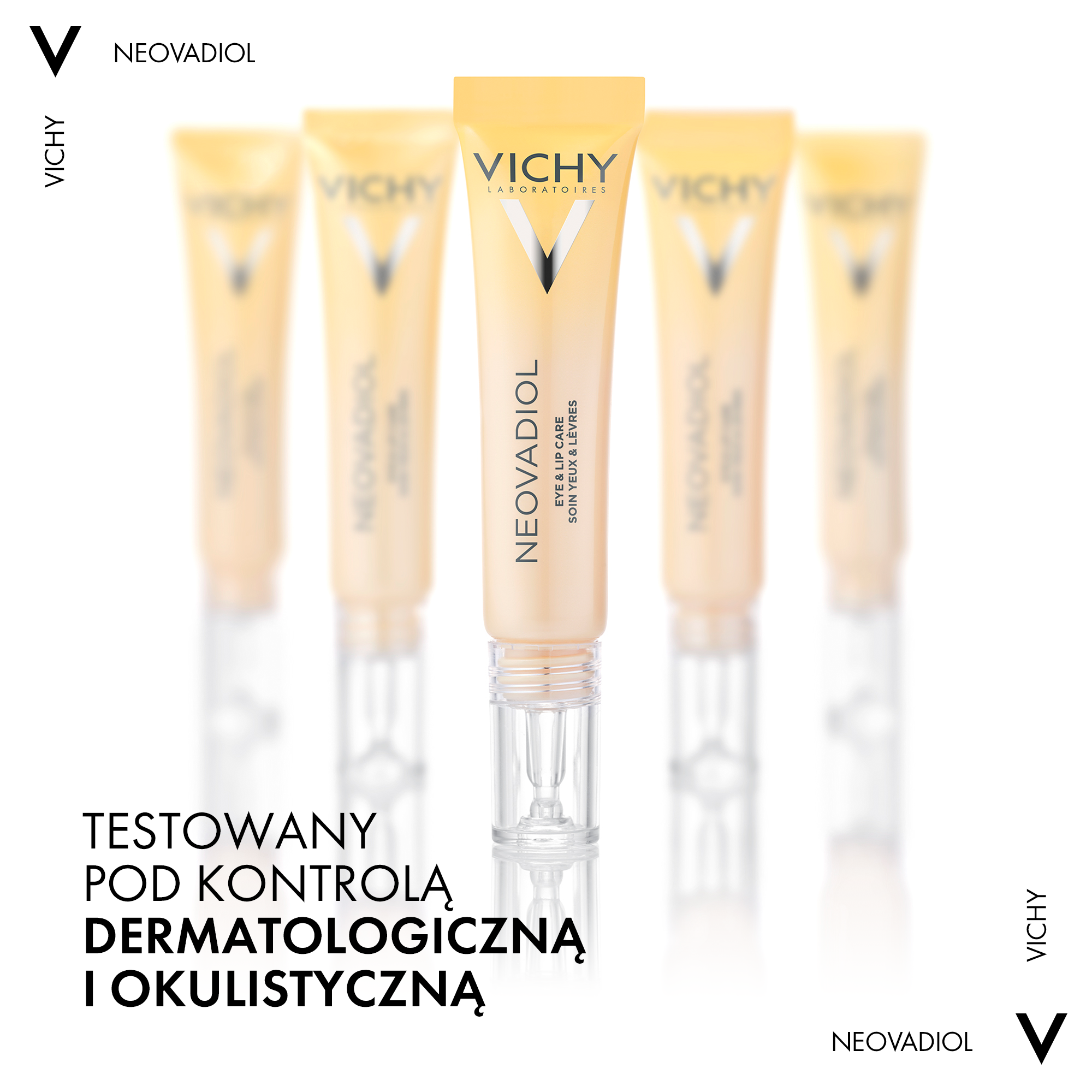 Vichy Neovadiol  Oczy i Usta korygujący przeciwzmarszczkowy krem do skóry wokół oczu i ust, 15 ml