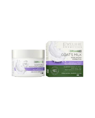 EVELINE Organic Bogaty krem multiregenerujący, 50 ml zdjęcie