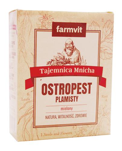 Farmvit Ostropest drobno mielony forte, 200 g zdjęcie