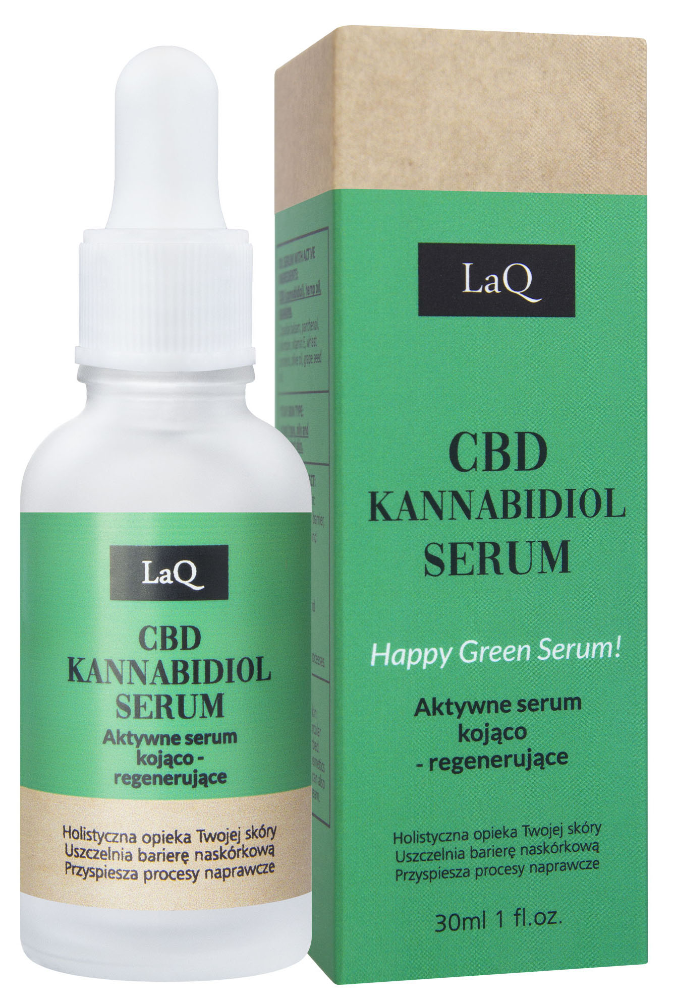 LaQ Kannabidiol, serum kojąco-regenerujące, 30 ml zdjęcie