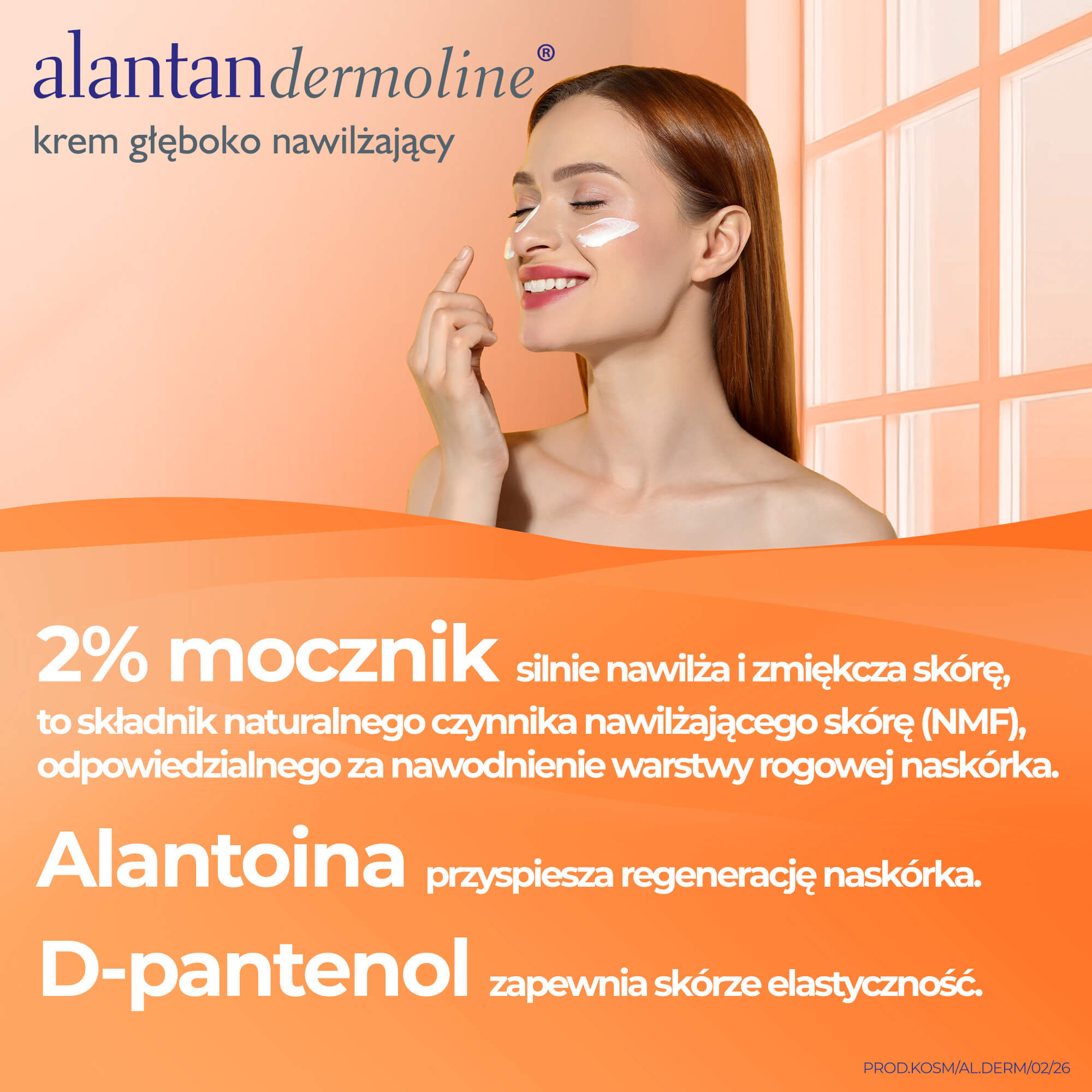 Alantandermoline, krem głęboko nawilżający 50 g