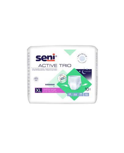 Seni Active Trio XL elastyczne majtki chłonne 10 sztuk zdjęcie
