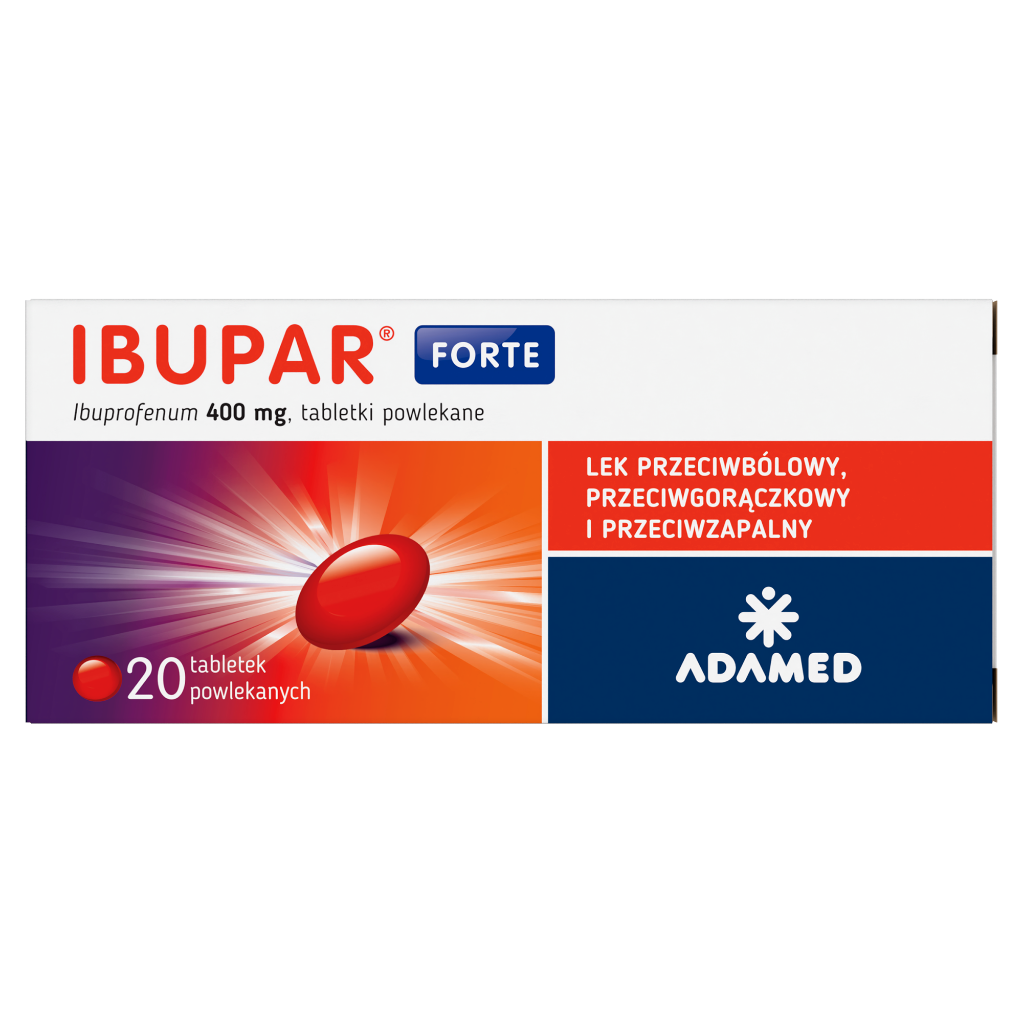 IBUPAR FORTE - 20 tabl. zdjęcie