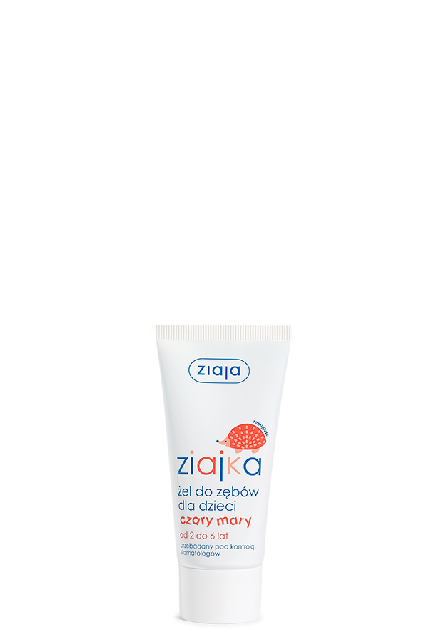 Ziaja Ziajka żel do zębów dla dzieci bez fluoru 50 ml zdjęcie