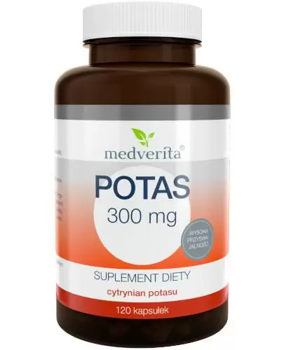 Medverita Potas 300 mg 120 kapsułek zdjęcie