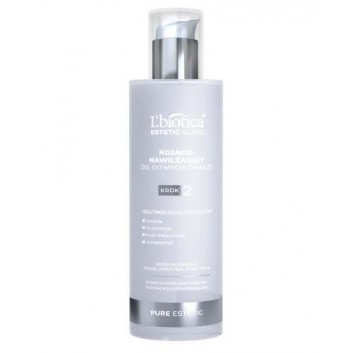 Lbiotica Estetic Clinic Pure Estetic krok 2 żel do mycia twarzy kojąco-nawilżający 200 ml