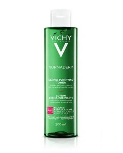 Vichy Normaderm tonik oczyszczający i zwężający pory 200 ml zdjęcie