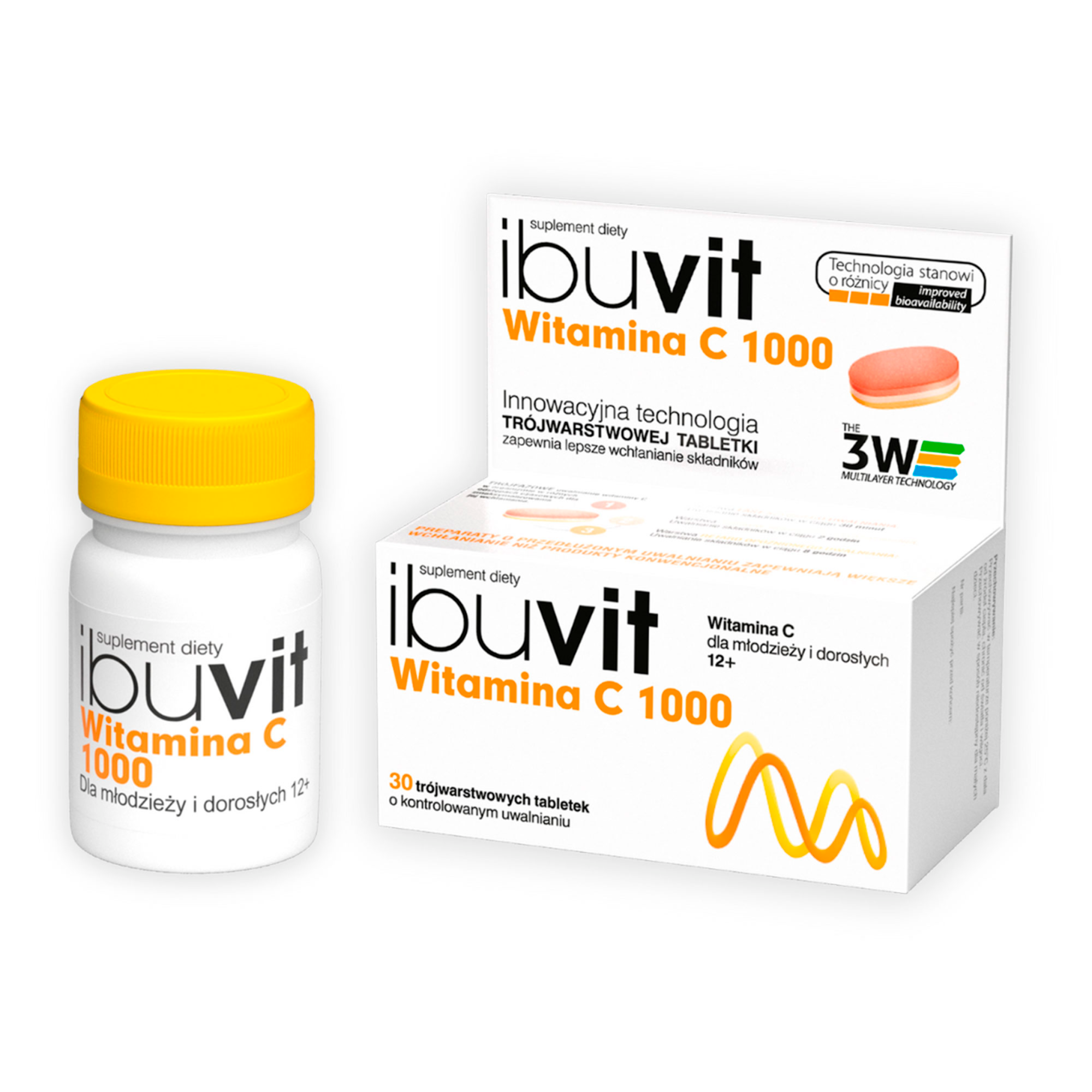 Ibuvit Witamina C 1000 30 tabletki