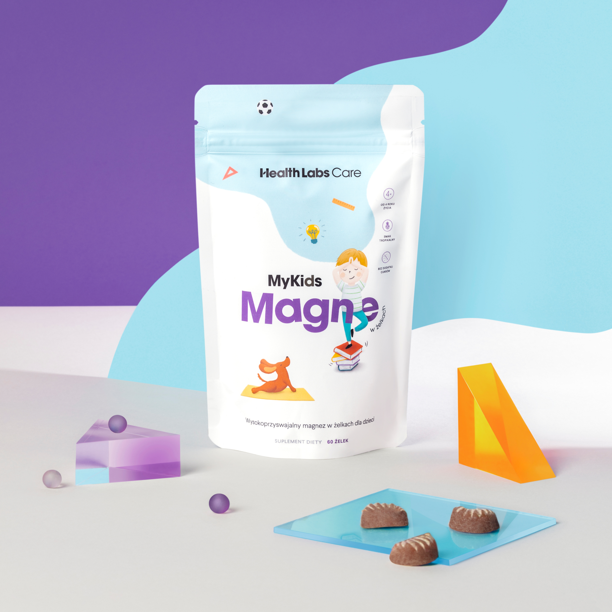 Health Labs Care, MyKids Magne, żelki, 60 sztuk