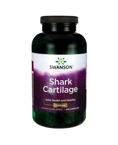 Swanson Shark Cartilage 750mg chrząstka rekina 250 kapsułek zdjęcie