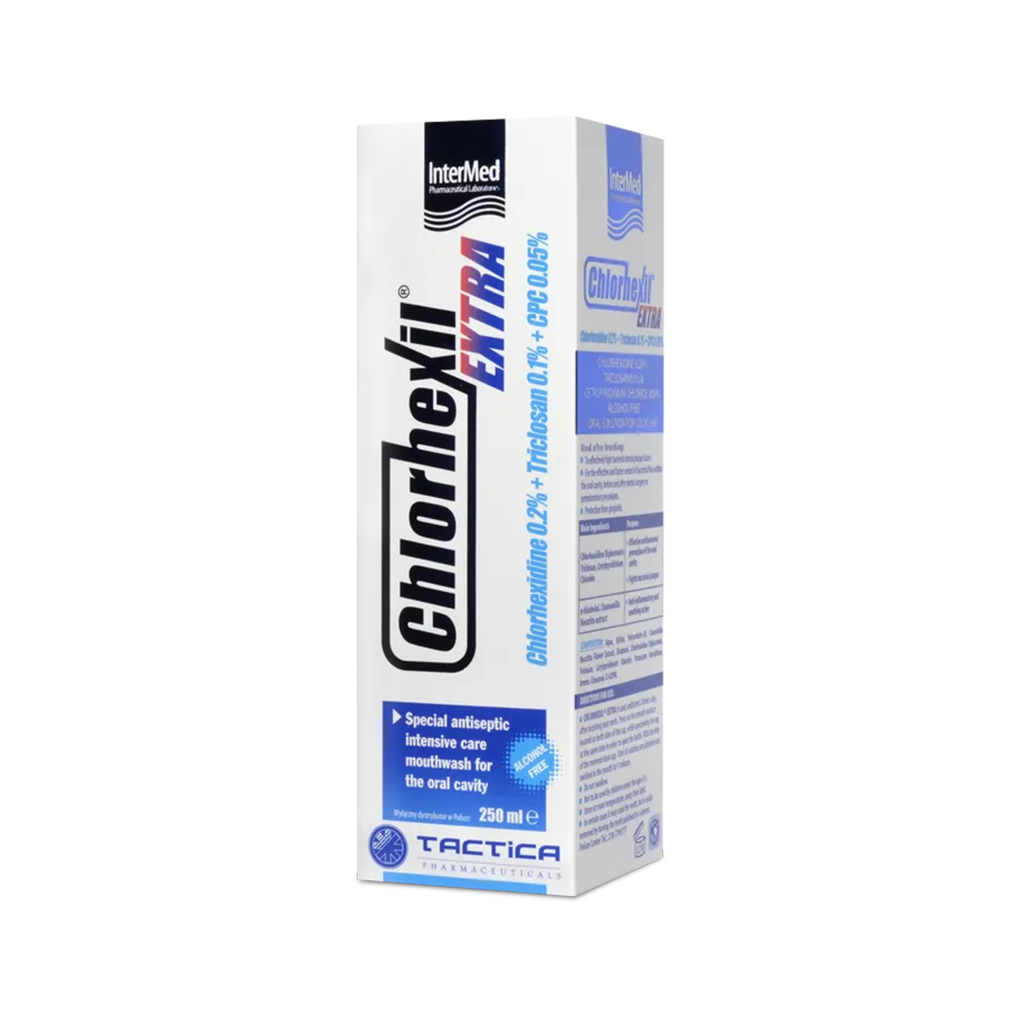 Chlorhexil Extra specjalistyczny płyn do płukania jamy ustnej 250 ml zdjęcie