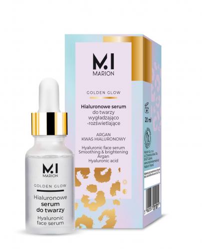 Marion Hialuronowe serum do twarzy wygładzająco-rozświetlające, 20 ml zdjęcie
