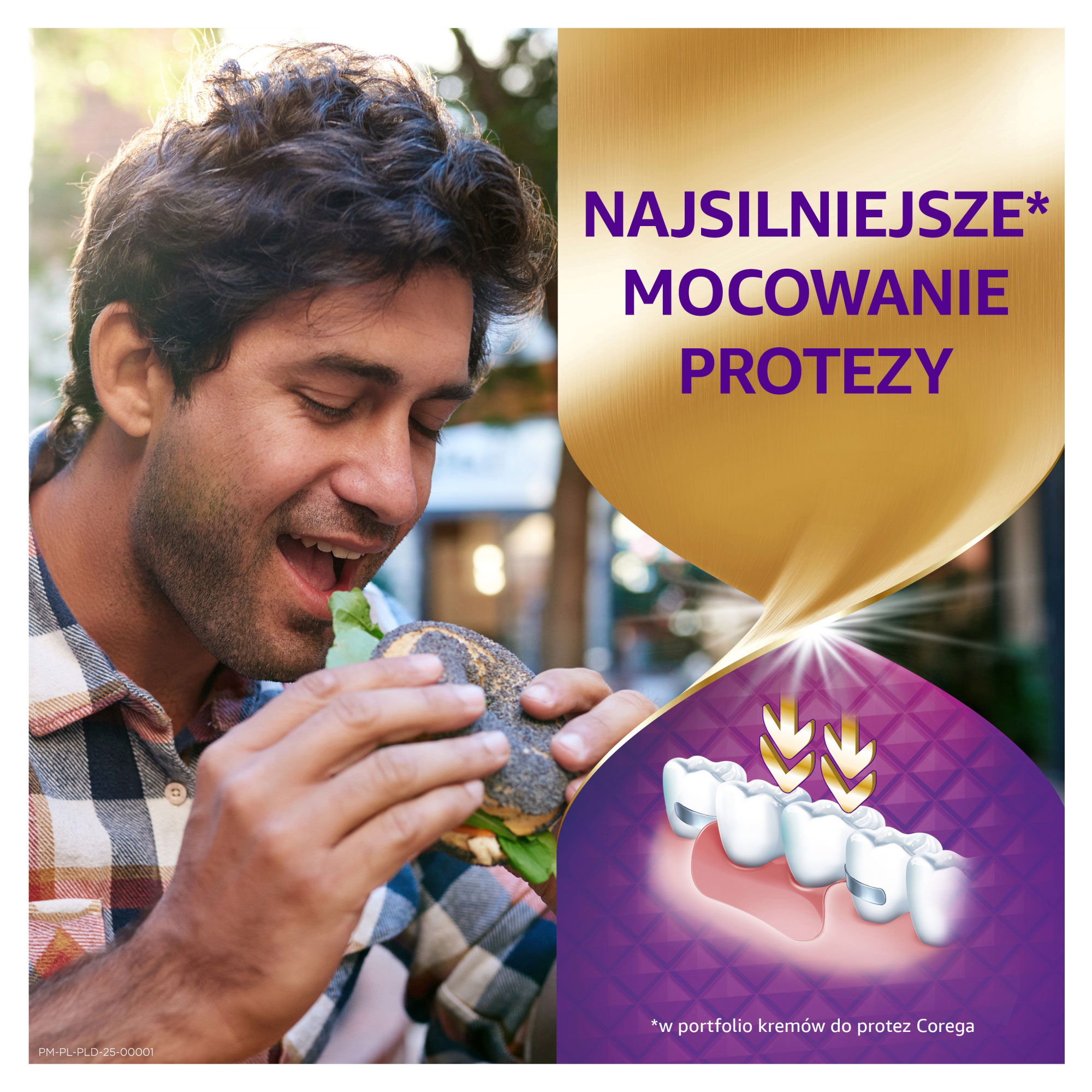 Corega Max Osłona krem mocujący do protez zębowych 40 g