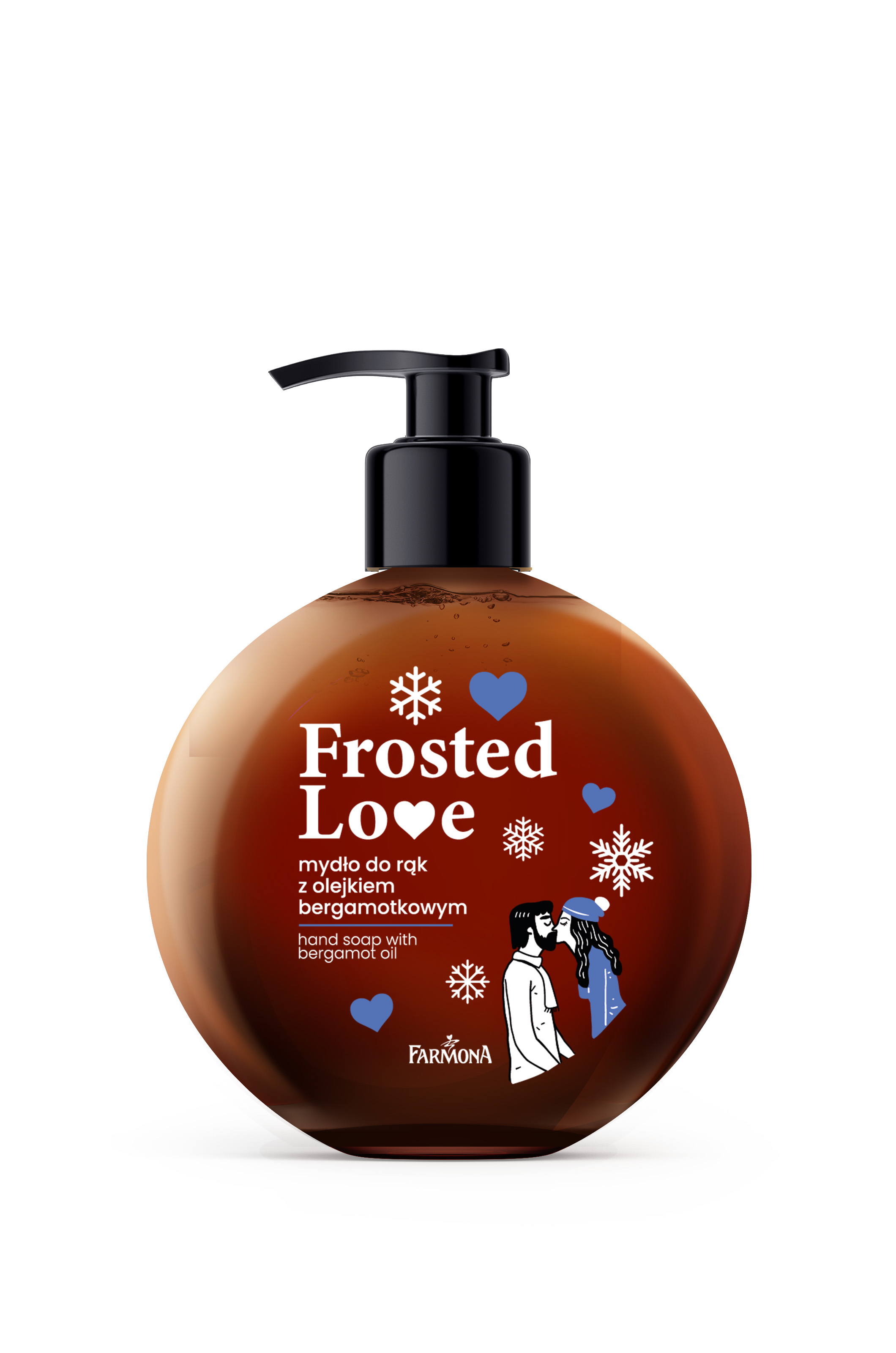 Frosted Love, mydło do rąk z olejkiem bergamotowy, 400 ml zdjęcie