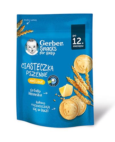 Gerber Ciasteczka pszenne po 12 miesiącu, 150 g zdjęcie
