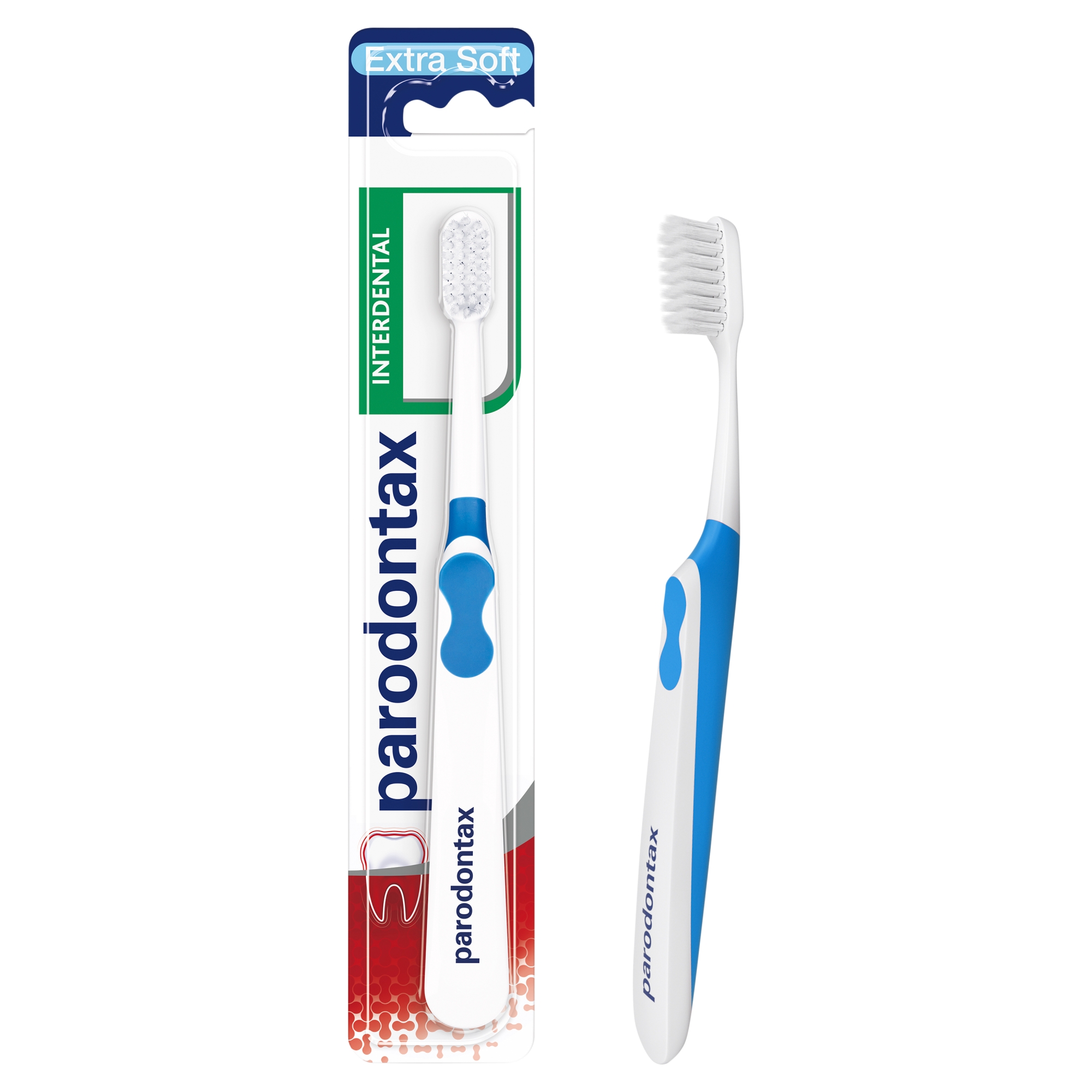 Parodontax Interdental Extra Soft Szczoteczka do zębów delikatna dla dziąseł, 1 sztuka