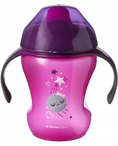 Tommee Tippee Easy Drink kubek niekapek 6m+ różowy 230 ml zdjęcie