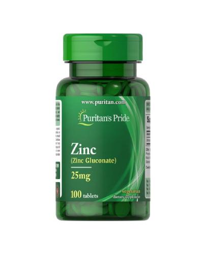 PURITAN'S PRIDE Cynk glukonian, 100 tabletek zdjęcie