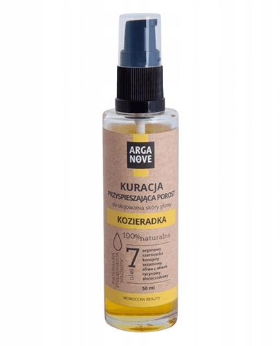 Arganove Kuracja przyspieszająca porost włosów z kozieradką - 50 ml - cena, opinie, skład zdjęcie