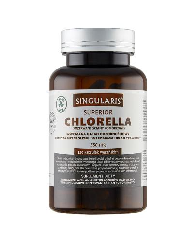 Singularis Superior Chlorella 550mg 120 kapsułek zdjęcie